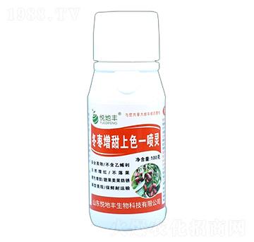 冬棗增甜上色一噴靈-悅地豐